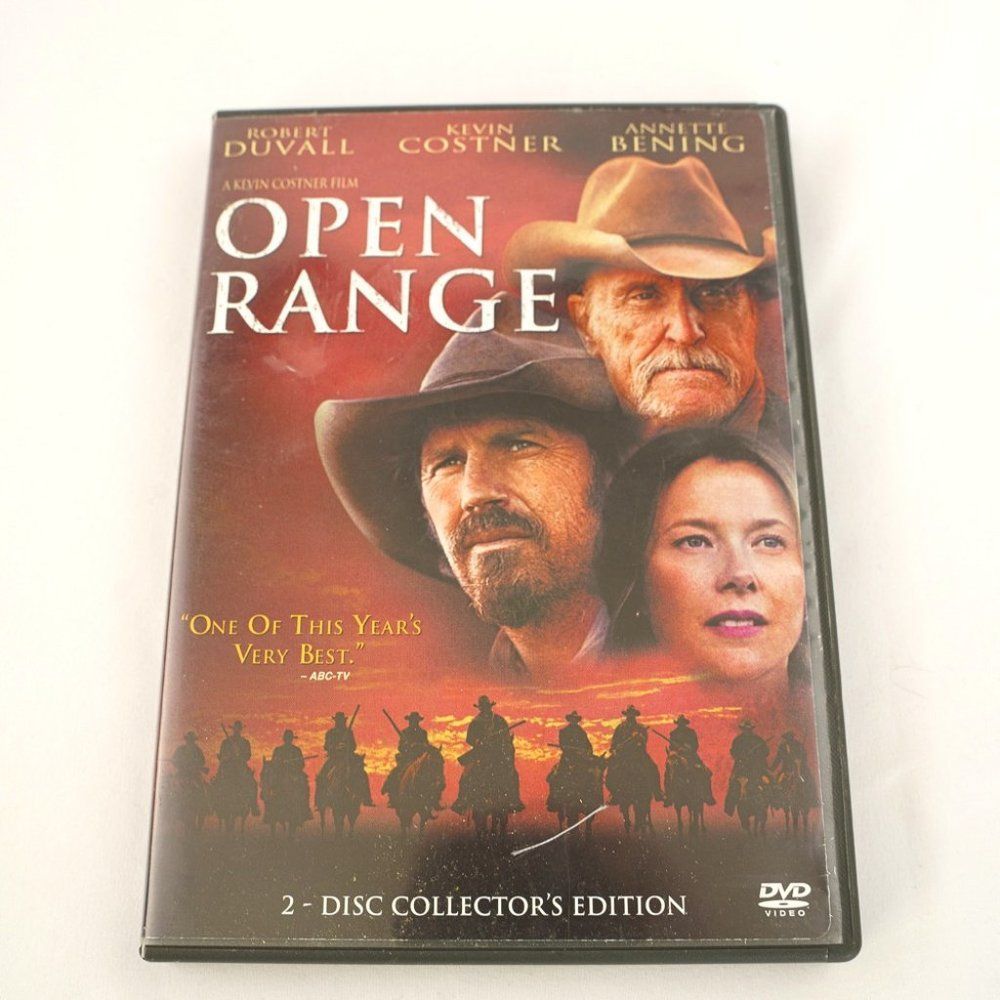 Open Range DVD 2-Disk Western Very Good